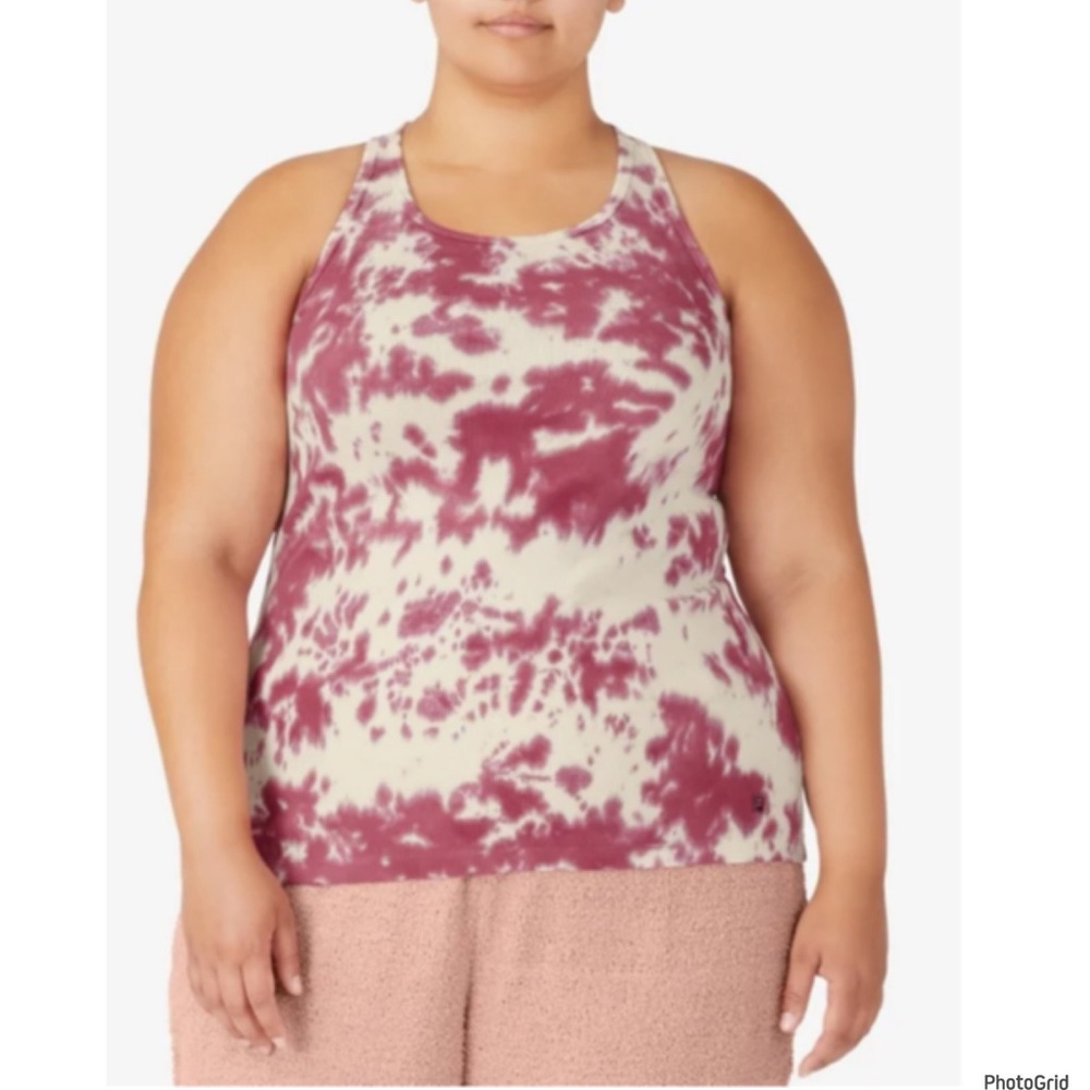 Fila 2X plus size pink breezy tank athletic wear NWT
